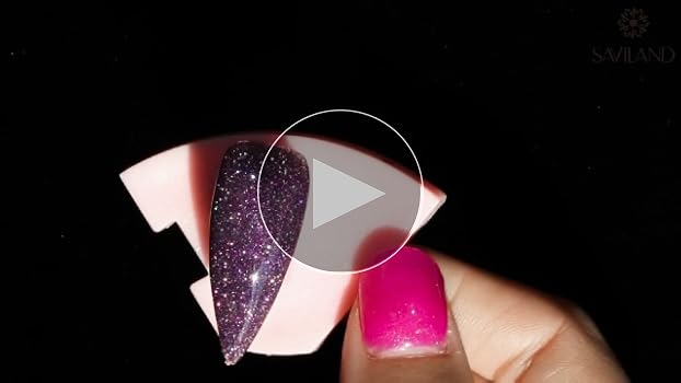 Amazon | Saviland フラッシュネイル 6色カラージェルセット