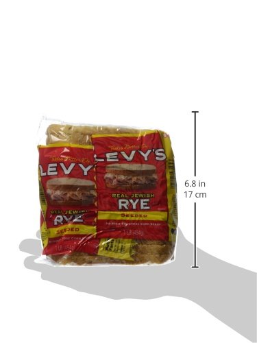 Levy's Real Jewish Rye Seeded Bread, 16 oz