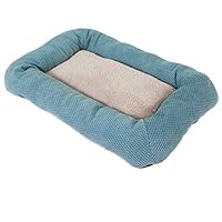 Algopix Similar Product 16 - SnooZZy Low Bumper Crate Mat Bed Teal
