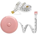 Tape Measure 2Pack, Measuring Tape for Body Measurement Retractable, Soft Tape Measure Set for Sewin