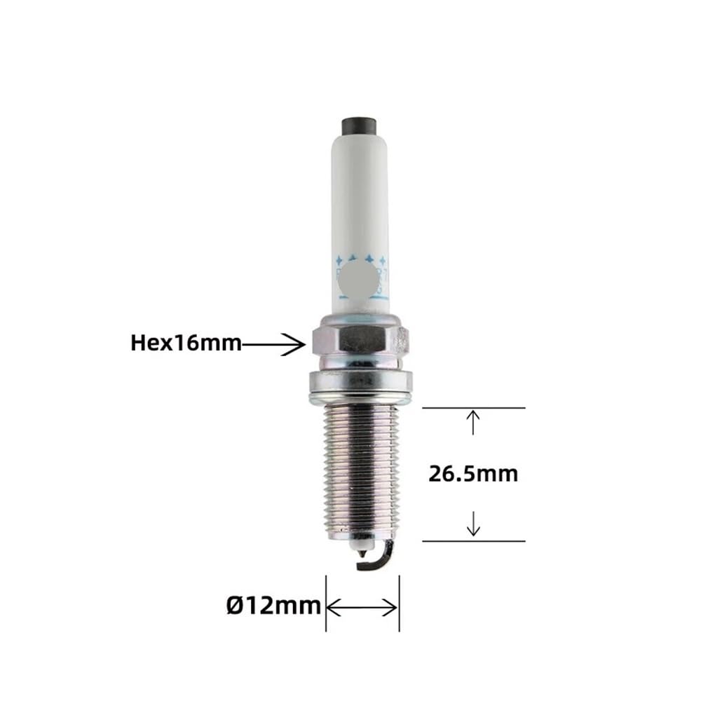 bujías motor vehículo Las bujías de iridio platino ILZKR7G7G 90219 son adecuadas para Grand para Commander 2.0T Oe 50051491