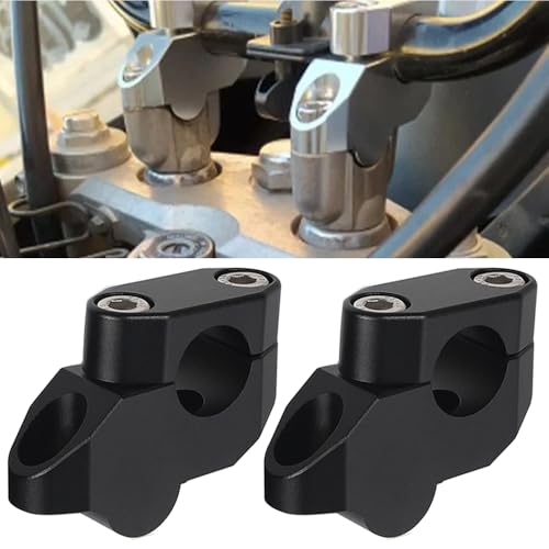 ▷ Il Pacchetto Include：2pcs * Riser del Manubrio per motociclo