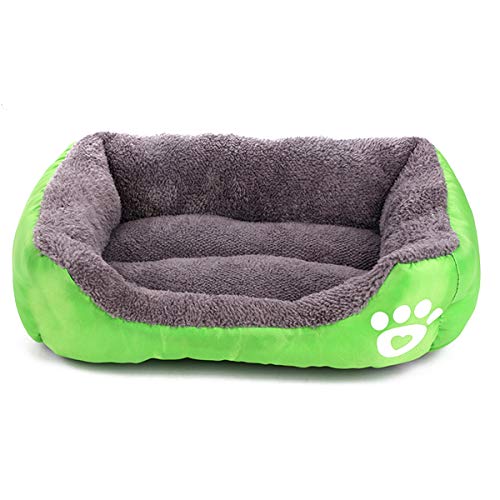 Tick Tocking Cama para Perros, sofá para Mascotas, Alfombrilla Grande para Cachorros, Gatos, Nido, cálida, Suave, acogedora, cojín para Camas de Perro para Perros medianos