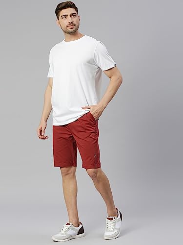 Image of Thomas Scott Men's | Solid | Chino Shorts | Regular Fit | Cotton Elastane | Above Knee | Casual Short