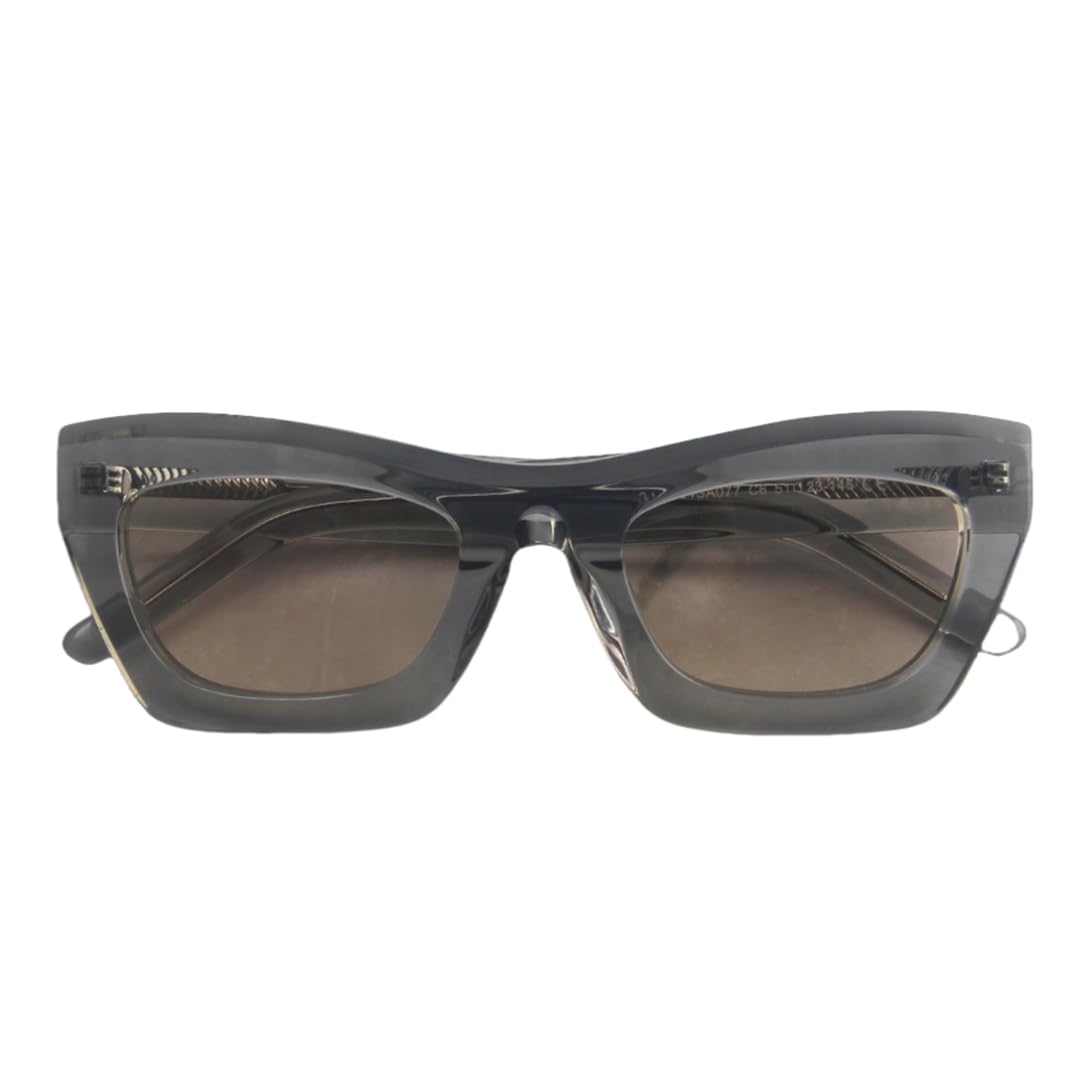 Gafas de sol polarizadas de acetato grueso para mujer y hombre
