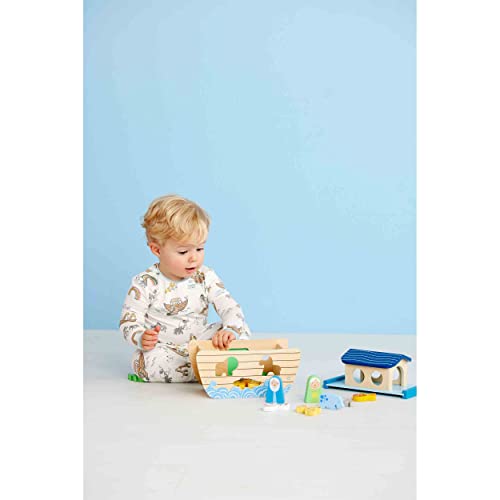 Image of Mud Pie Noah's Ark Shape Sorter Set