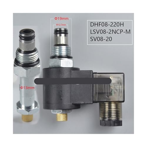 Valve hydraulique LSV08-2NCP-M électromagnétique à insert fileté 24V - 4