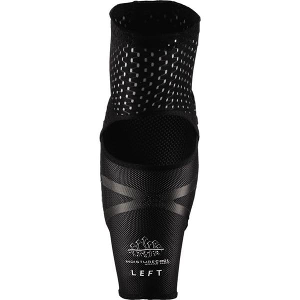 Leatt 3DF 6.0 Elbow Guards | Motorcycle Protection | Black/White