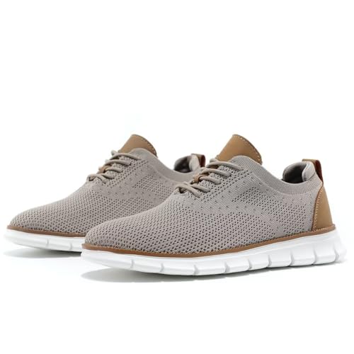 Mens Oxfords Lace-Up Lightweight Casual Walking Shoes Dress Shoes Fashion Sneakers Walking Shoes4