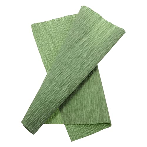Exceart 1 Roll Greenstuff Pink Streamers Floral Wrap Paper Crepe Paper Decor Florist Bouquet Supplies Paper Flower Making Kit Crepe Paper Set Making Tools Materials Wrapping Paper Scroll #TOP26