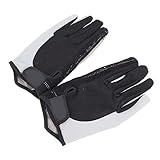 Guantes de ciclismo, guantes de ciclismo de nailon y silicona antideslizante para motocicleta
