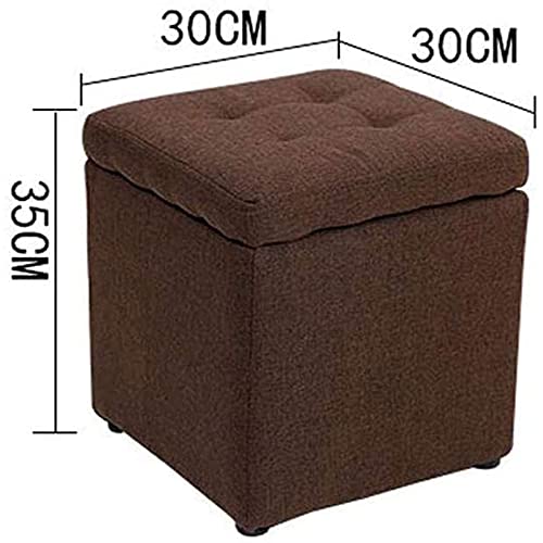 Tabouret de rangement pour optimiser le salon et ranger les chaussures
