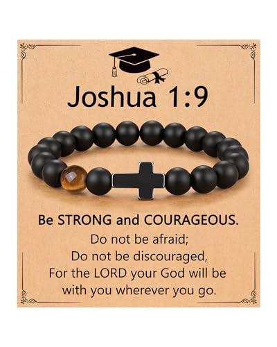 ORISPRE Christian Graduation Gifts for Him Boys Male Cool Graduates Middle 5th 6th 8th Grade Best College High School Graduation Grad Bracelet Class of 2025 Son Men