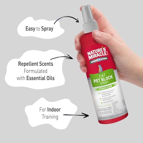 Nature'S Miracle P-98375 Advanced Platinum Cat Pet Block Repellent Spray thumb #4