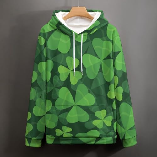 Sweatshirt pull trèfle UMENG sweat unisexe haut de gamme aux finitions durables taille S