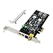 SHYYOULQE Computer PCIe Sound Card with Front Panel Plugs Supports SPDIF PCM 1000Mbps Data Transmission Through Opticals Coaxial PCIe Sound Card