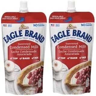 Eagle Brand Sweetened Condensed Milk Resealable Pouch, 14 oz (2)