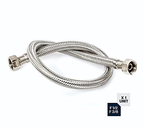 DOJA Barcelona Flexible tap Hose, Flexible Water Supply Hose, Pipes for Taps tap, Water Supply - Image 3
