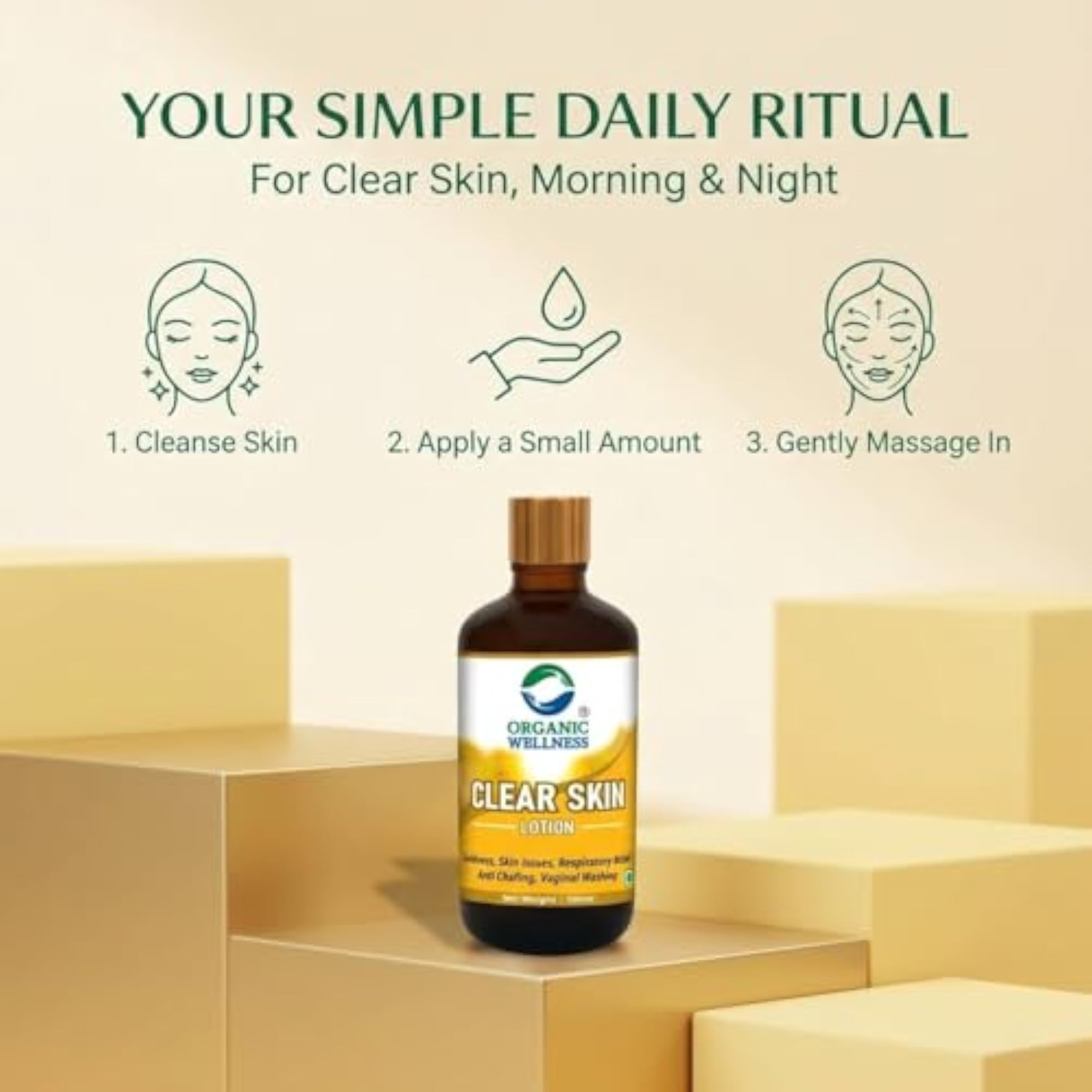 Naturally Nourish Clear Skin Lotion, 100 ml