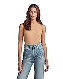 Encolure ronde avec extrafort G-Star Femme Débardeur Engineered Rib, Rose (warm liquid pink D19323-C678-C426), XL