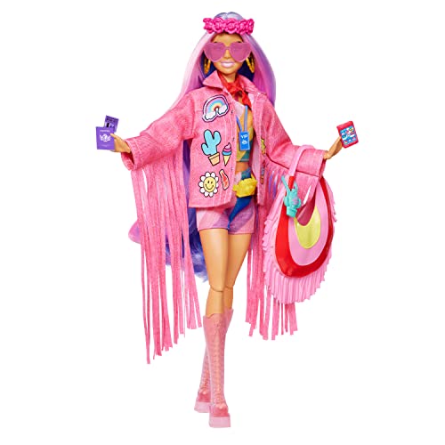Barbie-Extra-Fly-Doll-with-Desert-Themed-Travel-Clothes-Accessories-Fringe-Jacket-Oversized-Bag