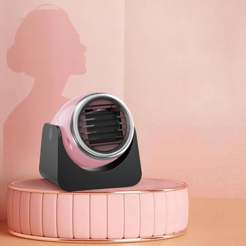 Baceyong Auto Enteisungsheizung 12V 120W 10A Auto Windschutzscheibenenteiser, Tragbarer Autoheizlüfter - Pink