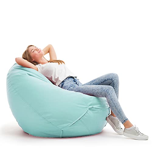 Bruni Bean Bag Classico M in Minzgrün - Sitzsack Outdoor und Indoor mit Innensack zum Zocken...