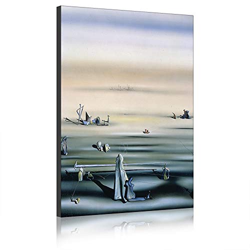 Peinture à l'huile Yves Tanguy tableau surréaliste pour s'évader au quotidien