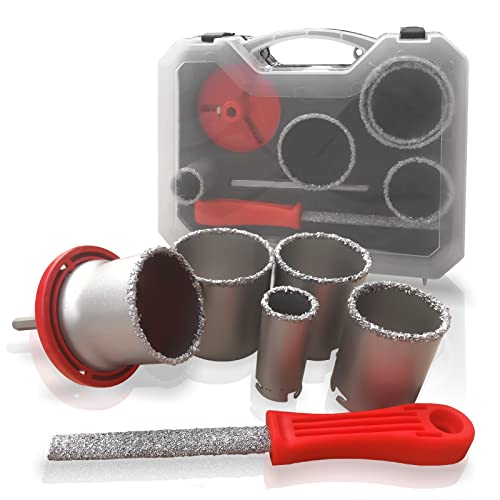 SagaSave Set de 8 sierras de corona para metal y madera miniatura 1