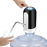 ✔ 【Compatibilidad Amplia】: La bomba de agua es compatible con beber agua barril de diferentes capacidades: 4.5L, 5L, 7.5L, 10L, 11.3L, 15L, 18.9L.