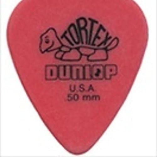 Dunlop Dunlop Tortex Guitar Picks - .50mm - Red - 72 Pack