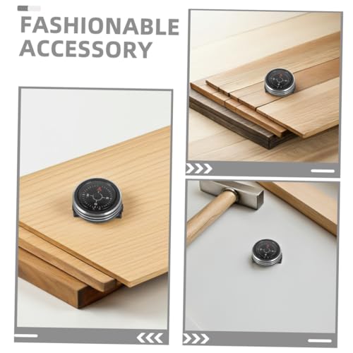 Brújula portátil mini de pulsera desmontable KALLORY 2 uds miniatura 7