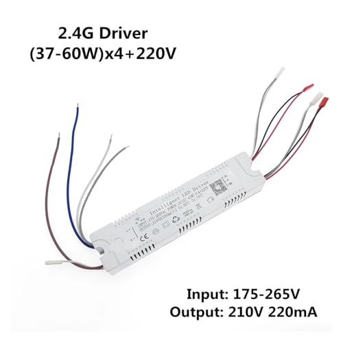 Module pilote LED 220V gradation de couleur plafonniers remplaçables télécommande - 2