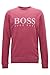 Produktbild BOSS ORANGE Sweatshirt Walker aus French Terry mit Logo-Dessin Farbe dunkel lila 505 (M)