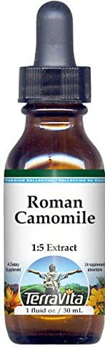 Extracto líquido de glicerita de manzanilla romana (15) - Sin sabor (1 oz, ZIN 523391)