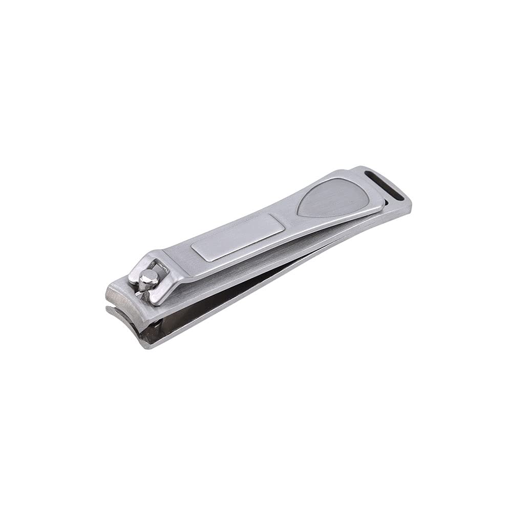 XIANGFAZJD Nagelschere Kohlenstoffstahl Nagelschneider, professioneller Maniküreschneider, Zehennagelschneider mit Clipfänger, Haushaltsnagelschneider (Size : Large)