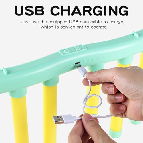 Jeu de réflexes jouets USB rechargeables à 3 vitesses réglables et structure souple