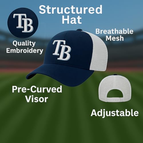 Gorra Tampa Bay Trucker Ajustable Malla Bicolor miniatura 5