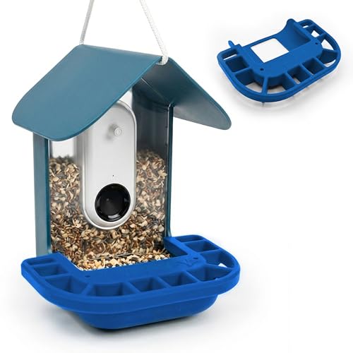 Tributary Brands - Silicone Perch Extender Compatible with Bird Buddy Feeder – 9' Wide Platform, Adds Space for Multiple Birds, Weather-Resistant Birdbuddy Accessories