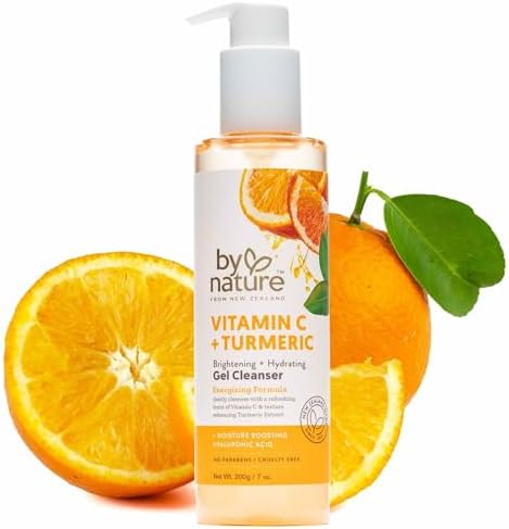 By Nature Vitamin C + Turmeric Gel Cleanser - 7 oz