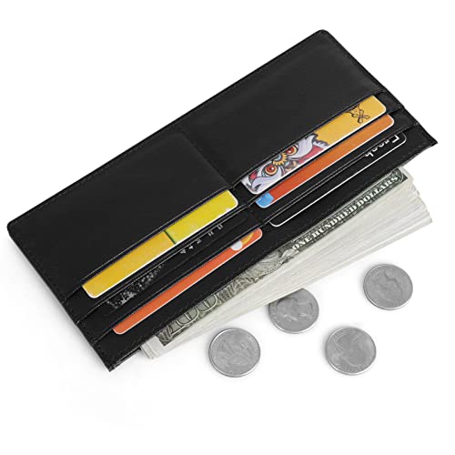 XEYOU Womens Credit Card Wallet Slim Long Zipper Pocket Purse for Coin, Cash, Receipt Multi-function Card Wallet for Ladies4