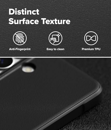Image of Ringke Onyx for Samsung Galaxy S26 Case Back Cover [Anti-Fingerprint Texture] Slim-Fit Lightweight Shockproof Protective with Non-Slip Side Grip - Black