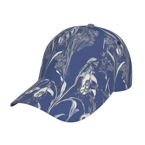 Casquette de baseball jacinthe bleue contre le soleil pour le sport outdoor