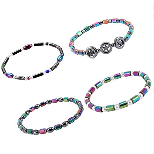LANNIBAOBEI Perdita di Peso e riduzione del Grasso Terapia Magnetica Anklet Energy Magnete Anion Anion Anklet Allevia Affaticamento e Aiuto Accessori per Dormire Accessori a Pedale 2 Pezzi