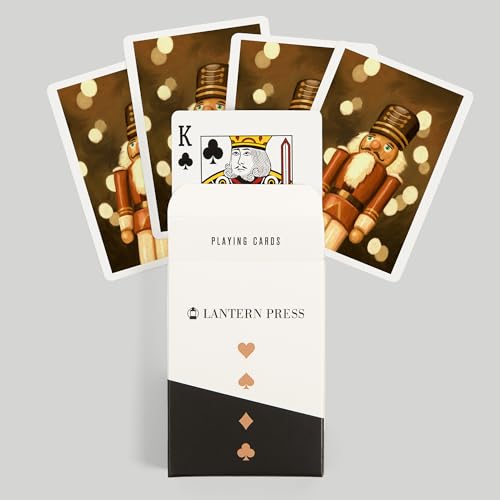 Lantern Press Nutcracker, naipes de póker 52 cartas miniatura 6