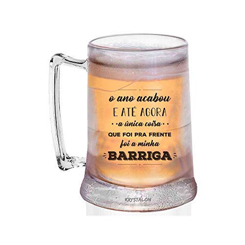 Caneca Gel Personalizada O ano acabou e.