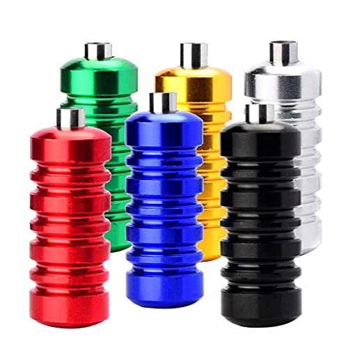 22Pcs Tattoo Stainless Steel Tip Set Kit Round/Flat/Diamond Rt Ft Dt Tube + 6 Grips #TOP3