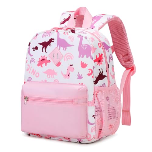 QIXIHU Toddler Backpack for Boys Girls 12 Mini Preschool Backpack for Kids Age 2-4 Years Old Small Toddler Bookbag for Kindergarten with Chest Buckle and Reflective Strip