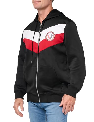 True Religion Men's Chevy Zip Up Hoodie