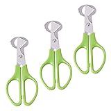 Photo Gallery alipis 3 pezzi forbici per uova di in acciaio inossidabile strumento per uova piccole piccione lame affilate e manico curvo ergonomico per cucina facile e preciso Photo Gallery alipis 3 pezzi forbici per uova di in acciaio inossidabile strumento per uova piccole piccione lame affilate e manico curvo ergonomico per cucina facile e preciso